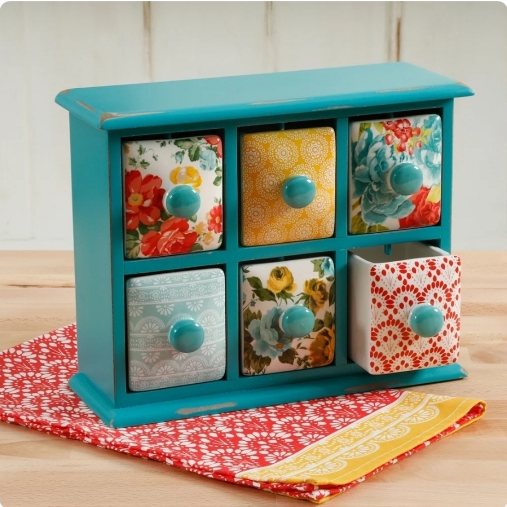 Pioneer Woman Tea/spice Box